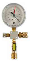 VACUOMETRO 3 VIAS CON LLAVE DE BOLA W3VPF80