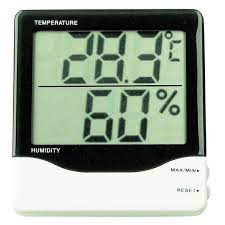 TERMOHIGROMETRO DIGITAL DOBLE PANTALLA 5821