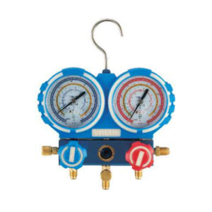 PUENTE MANOMETRO 2 VIAS 80 mm R449A, R404A, R452A Y R134a