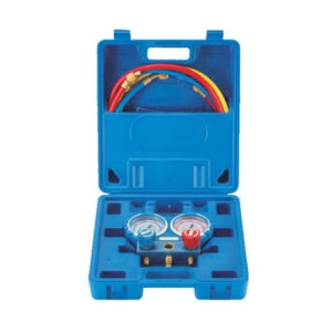 KIT PUENTE ANAL 80 mm R134a, R404A, R407C Y R410A + MANGUERA + MALETIN VALUE OXYKIT4102