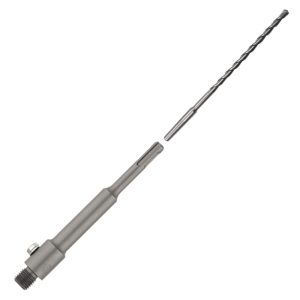 ADAPTADOR PALIN IRIDOI M16 -SDS PLUS Largo 220 mm + BROCA CENTRADORA